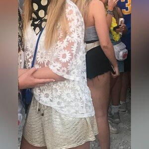 Fun Floral Glamorous Top